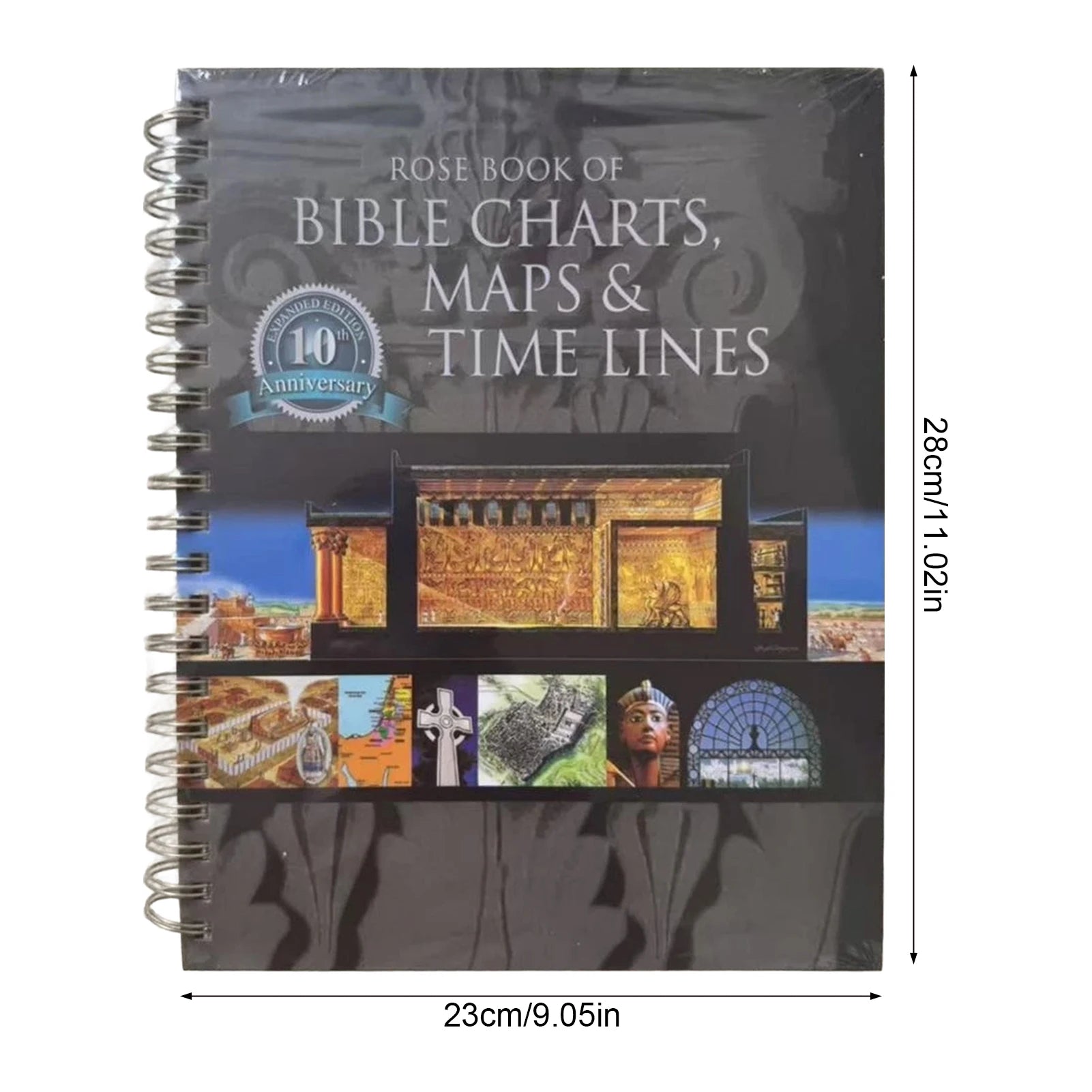 Bible Charts Spiral Notebook, lay-flat coil binding - view 6