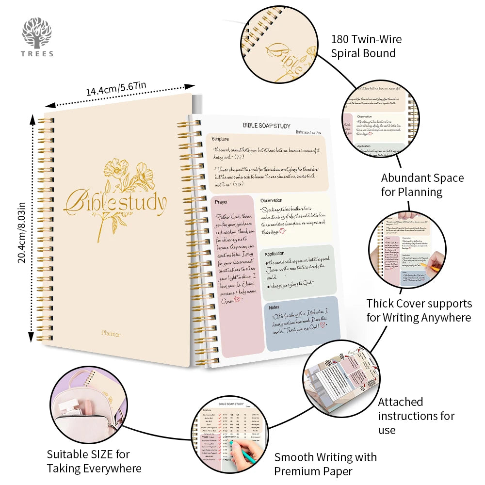 SOAP Method Bible Study Journal - view 2