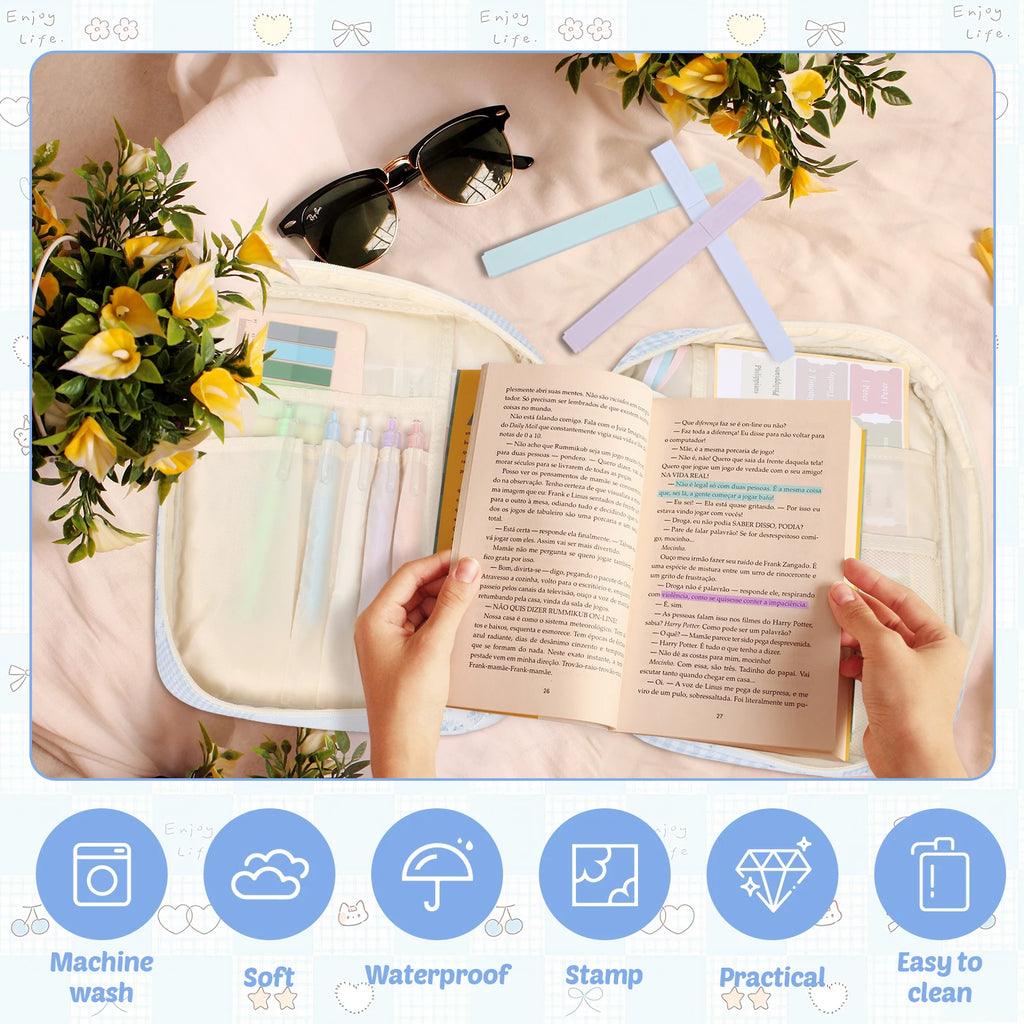 Bible Carrying Case with storage pockets - view 2
