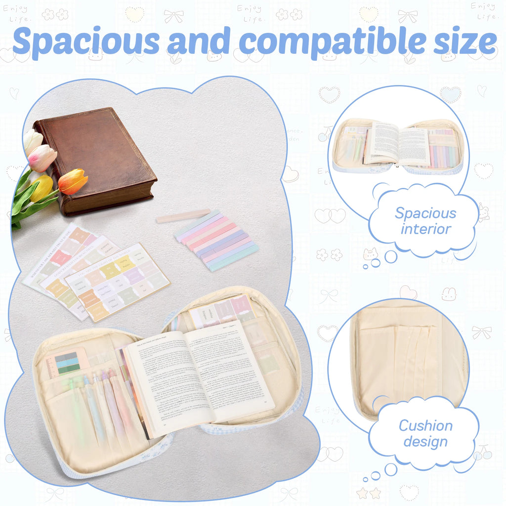 Bible Carrying Case with storage pockets - view 4